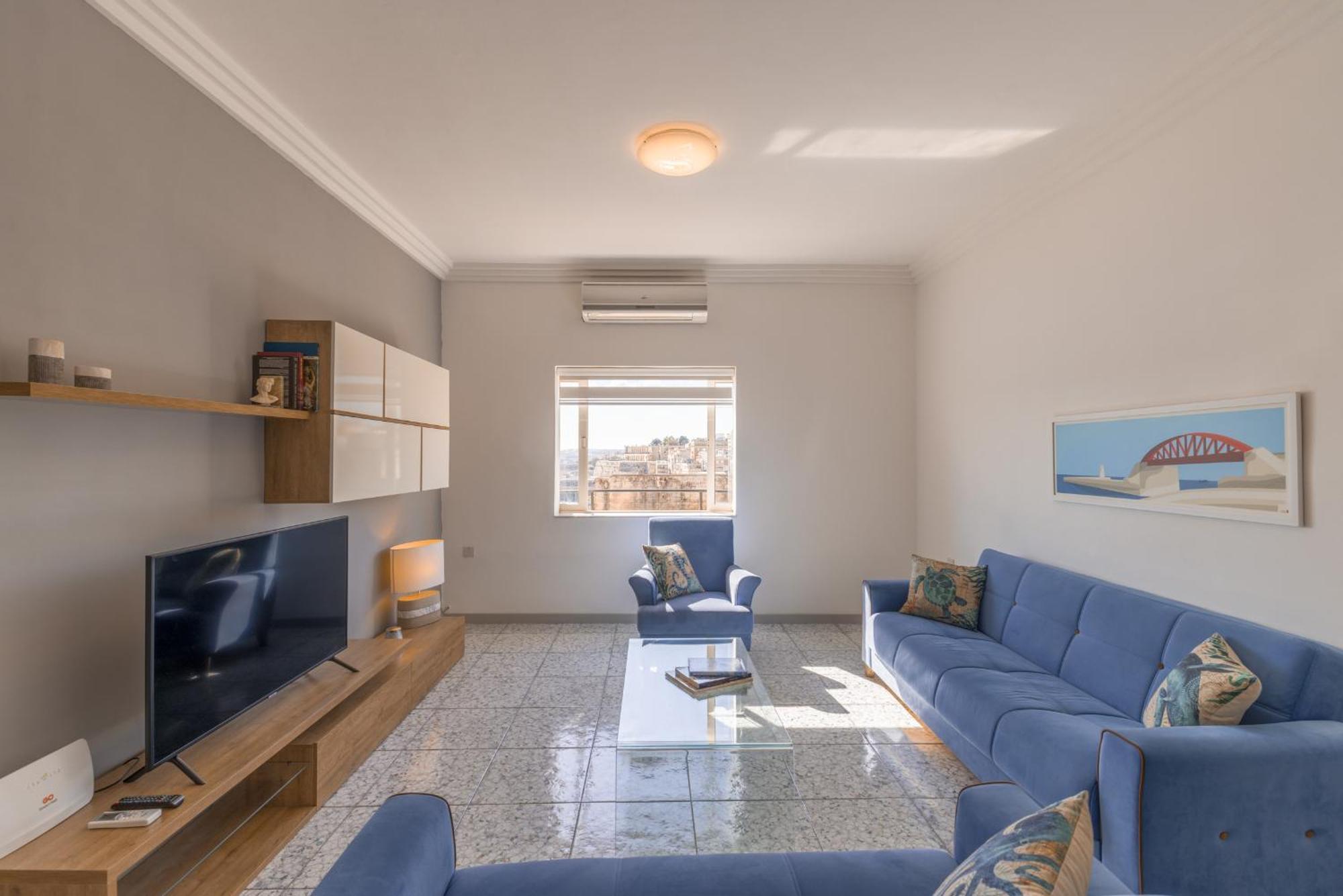 Harbour View - Large 2Br Apartment فاليتا المظهر الخارجي الصورة